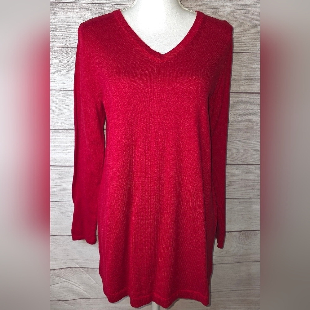 J. Jill Tunic Length Sweater Size Medium